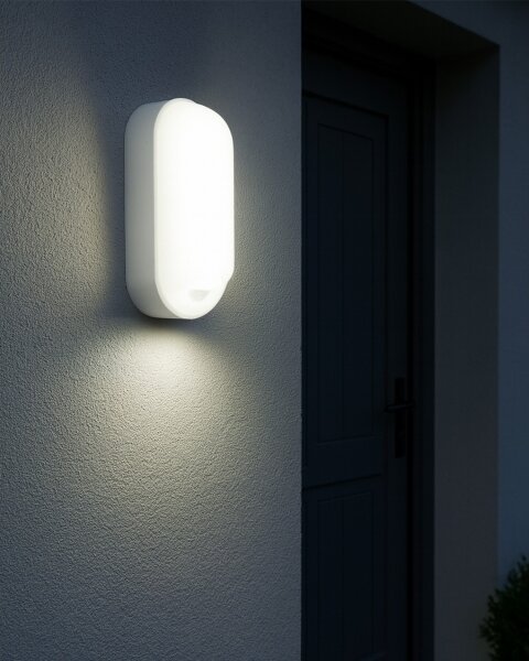 LED vonkajšie nástenné svietidlo s pohybovým senzorom LED/12/15/18W/230V IP65