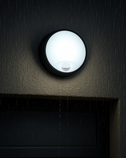 LED vonkajšie nástenné svietidlo s pohybovým senzorom LED/15/18/20W/230V IP65
