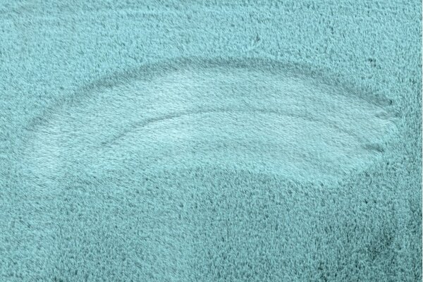 Dywany Lusczow Detský kusový koberec BUNNY modrý, veľkosť 60x100