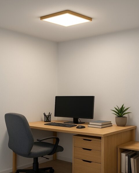LED Stropné svietidlo LED/24W/230V 3000/4000/6500K 30x30 cm béžové