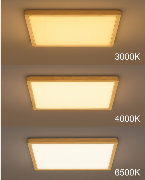 LED Stropné svietidlo LED/24W/230V 3000/4000/6500K 30x30 cm béžové