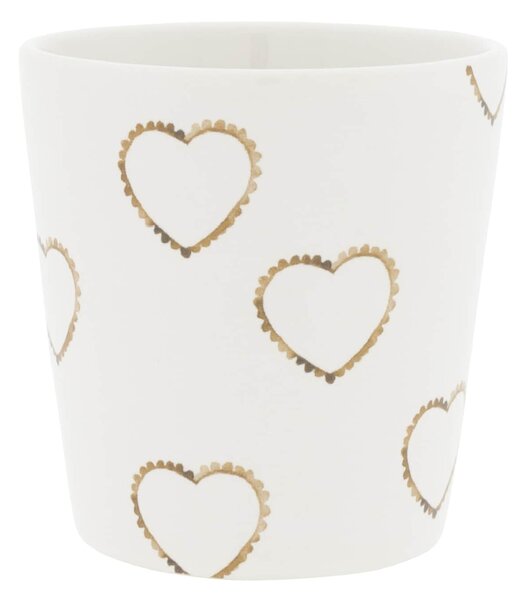 Keramický latte hrnček Hearts Allround 240 ml