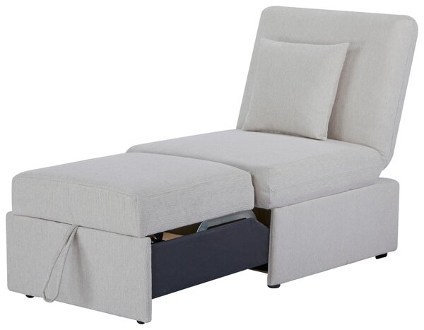 ROZKLADACIE KRESLO, textil, béžová Livetastic - Postele, Online Only