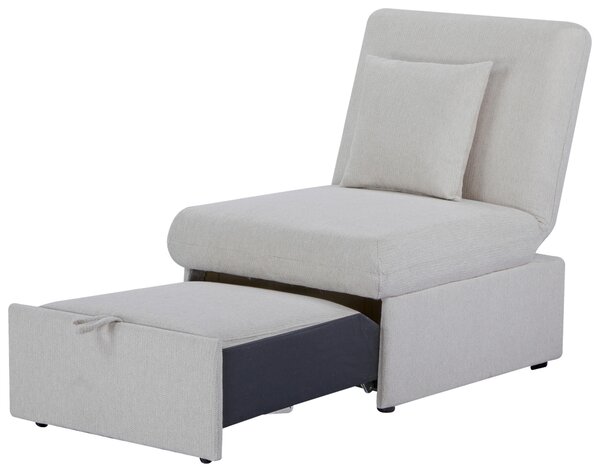 ROZKLADACIE KRESLO, textil, béžová Livetastic - Postele, Online Only