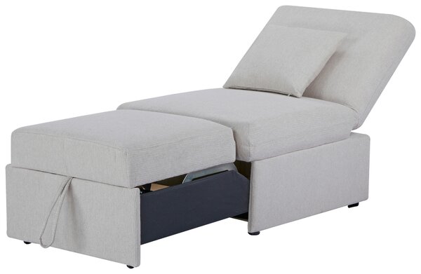 ROZKLADACIE KRESLO, textil, béžová Livetastic - Postele, Online Only