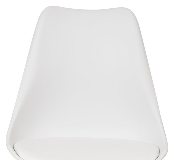 Noela Jedálenský set SCANDINAVIA 105 biely + 4x stolička SCANDINO biela