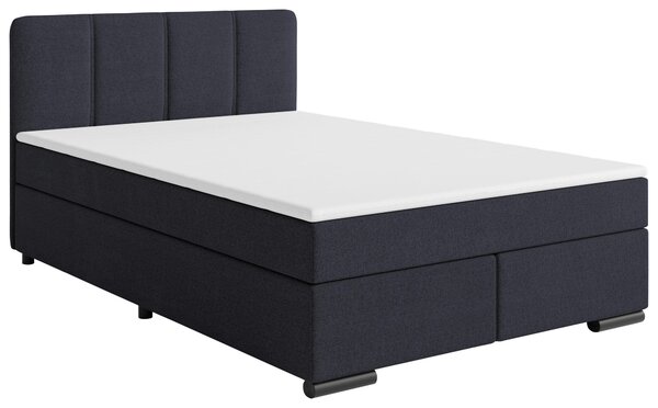 BOXSPRINGOVÁ POSTEĽ, 140/200 cm antracitová MID.YOU - Online Only spálne, Online Only