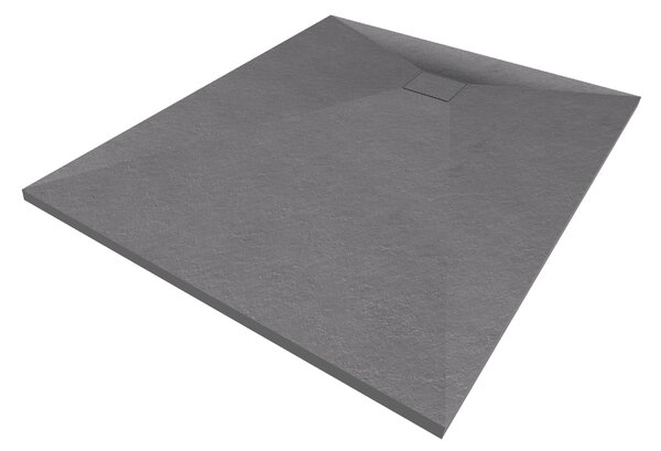 Gamma Erga Oldaf, SMC obdĺžniková sprchová vanička 120 x 90 cm, šedá matná, ERG-GMA-OL-90120G