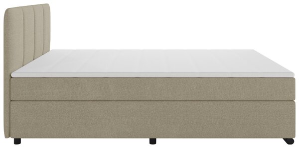 BOXSPRINGOVÁ POSTEĽ, 140/200 cm béžová MID.YOU - Online Only spálne, Online Only