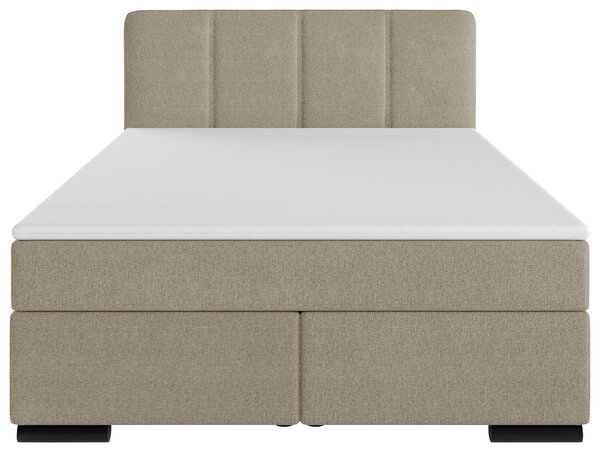BOXSPRINGOVÁ POSTEĽ, 140/200 cm béžová MID.YOU - Online Only spálne, Online Only
