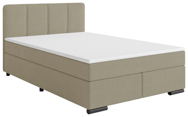 BOXSPRINGOVÁ POSTEĽ, 140/200 cm béžová MID.YOU - Online Only spálne, Online Only