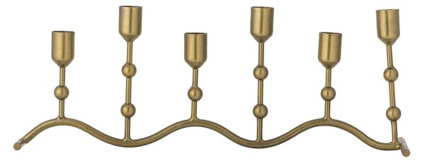 Kovový svietnik Kiri Metal Brass