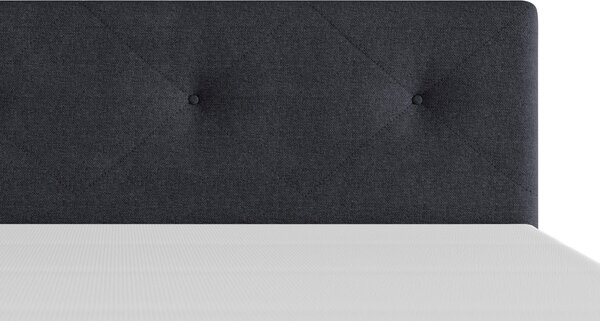 BOXSPRINGOVÁ POSTEĽ, 140/200 cm antracitová MID.YOU - Online Only spálne, Online Only