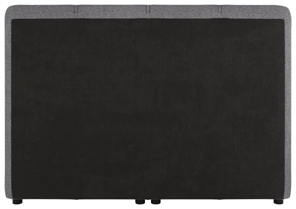 BOXSPRINGOVÁ POSTEĽ, 140/200 cm svetlosivá MID.YOU - Online Only spálne, Online Only