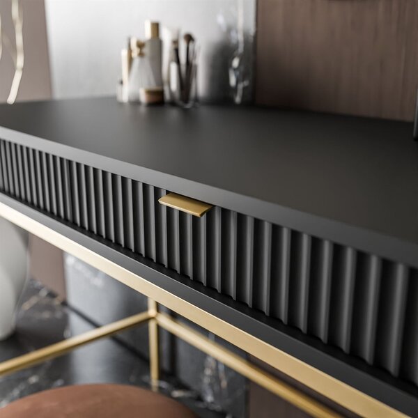 Toaletný stolík CORA biela matná