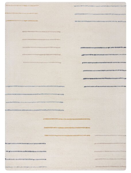 Flair Rugs, Kusový koberec Dottie Geometric Blue/Multi, 200x290, biela, obývacia izba