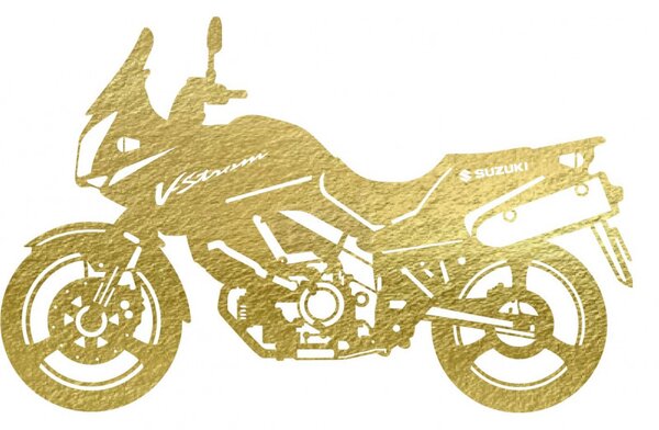 Štýlový obraz na stenu motorka - SUZUKI 4069 PR0401
