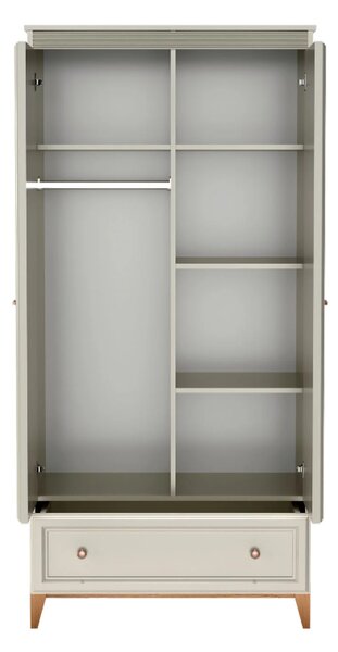 Šatníková skriňa ANDREW 92 cm kašmír
