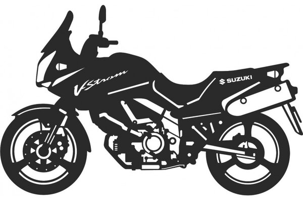 Štýlový obraz na stenu motorka - SUZUKI 4069 PR0401