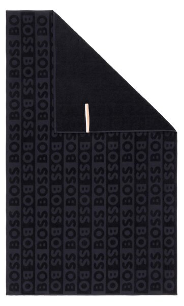 PLÁŽOVÁ OSUŠKA, 90/150 cm, čierna Hugo Boss - Kúpeľňový textil