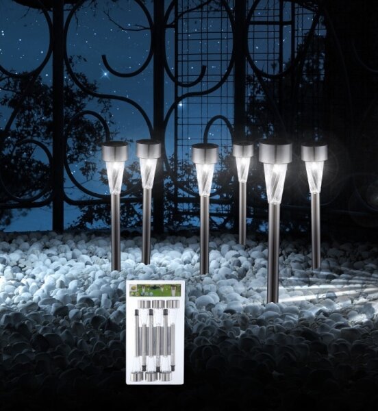 Globo 3386-6 - SADA 6x LED Solárna lampa LED/1,2V IP44