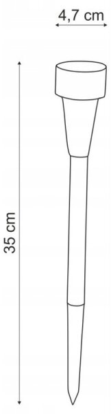 Globo 3386-6 - SADA 6x LED Solárna lampa LED/1,2V IP44