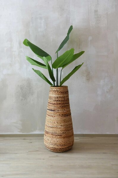 Izbový kvetináč ROTA, vodní hyacint, průměr 46 cm, natur