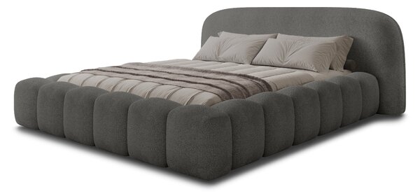 Dizajnová manželská posteľ LORANDO 140 x 200 v látke Quelle