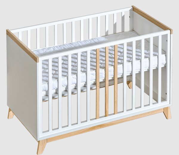 Detská postieľka NORAN 120 x 60 biela