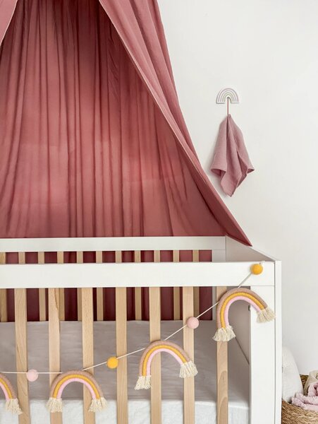 Detská postieľka WYNTER 120 x 60 biela
