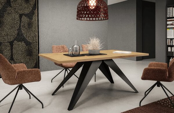 Rozkladací jedálenský stôl MASON Rozmer stola: rozmer 140cm