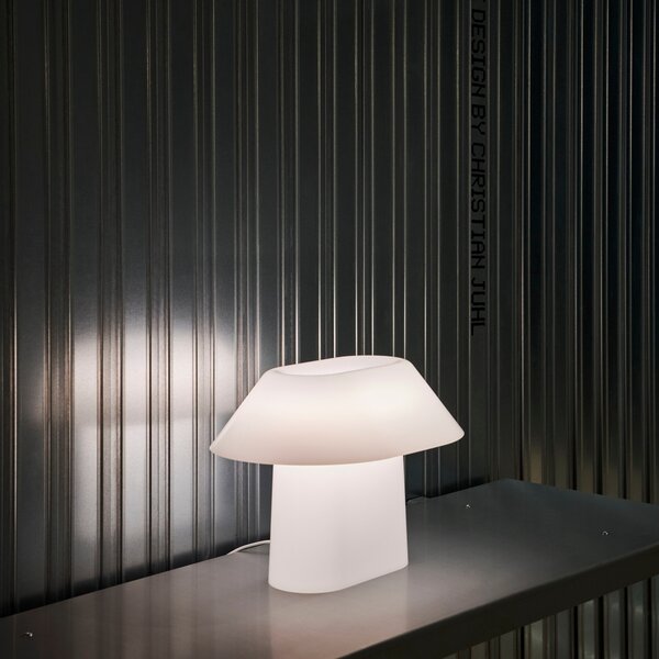 Stolová lampa Drome, White Opal – HAY