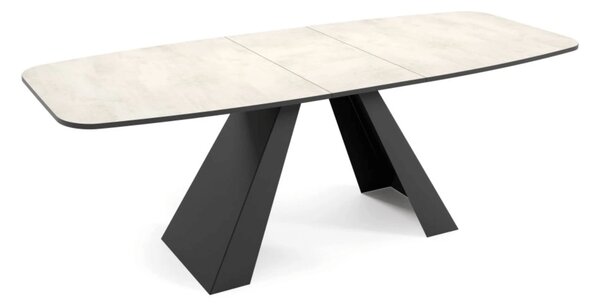 Dizajnový rozkladací jedálenský stôl TYRON Rozmer stola: veľkosť-160cm