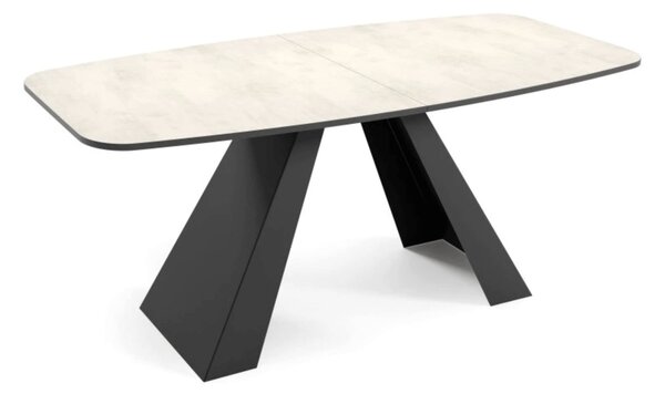 Dizajnový rozkladací jedálenský stôl TYRON Rozmer stola: veľkosť-160cm