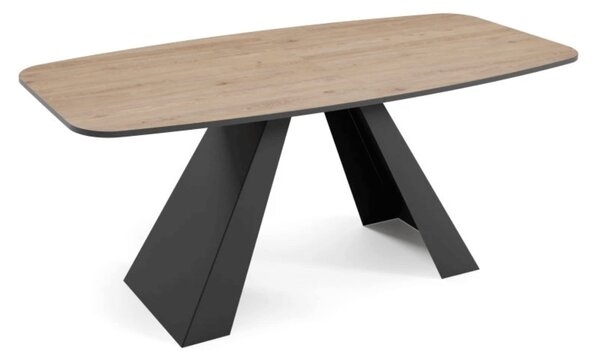 Dizajnový rozkladací jedálenský stôl TYRON Rozmer stola: veľkosť-160cm