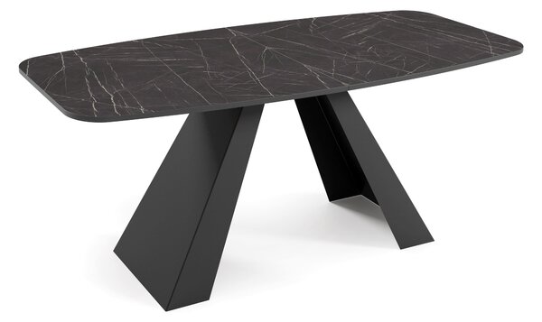 Dizajnový rozkladací jedálenský stôl TYRON Rozmer stola: veľkosť-160cm
