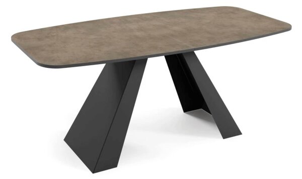 Dizajnový rozkladací jedálenský stôl TYRON Rozmer stola: veľkosť-160cm