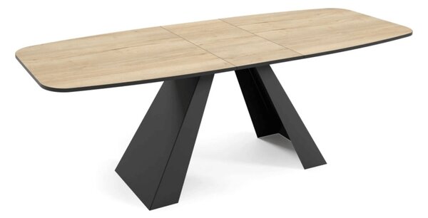 Dizajnový rozkladací jedálenský stôl TYRON Rozmer stola: veľkosť-160cm
