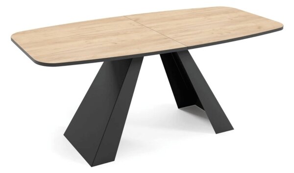 Dizajnový rozkladací jedálenský stôl TYRON Rozmer stola: veľkosť-160cm