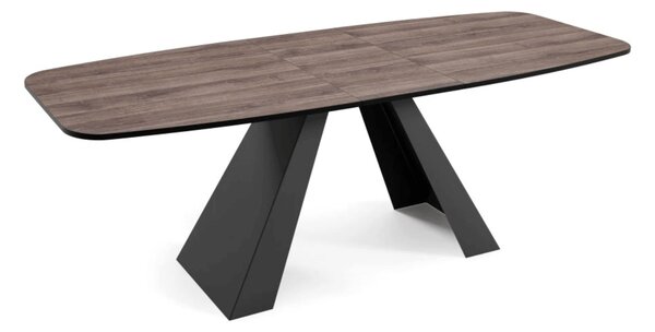 Dizajnový rozkladací jedálenský stôl TYRON Rozmer stola: veľkosť-160cm