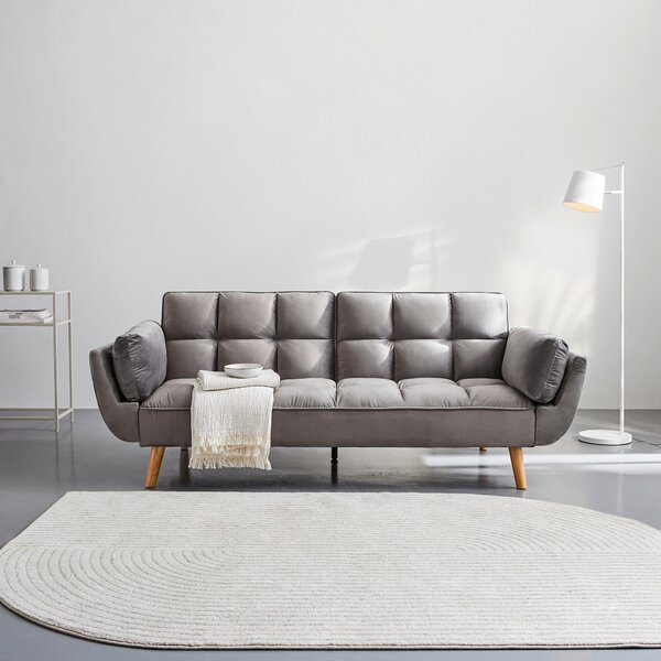 ROZKLADACIA POHOVKA, textil, sivá P & B - Sedačky, Online Only