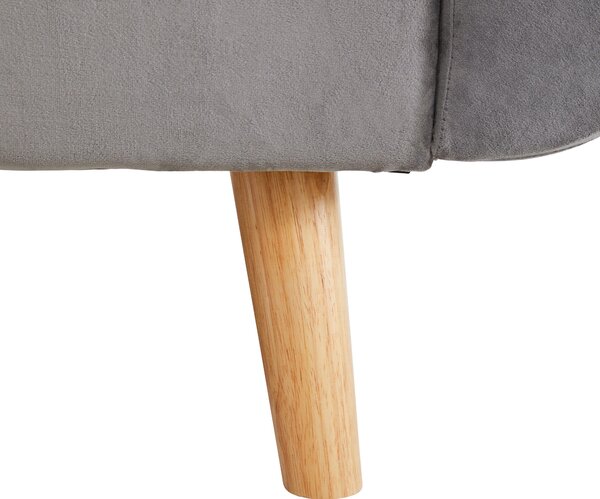 ROZKLADACIA POHOVKA, textil, sivá P & B - Sedačky, Online Only
