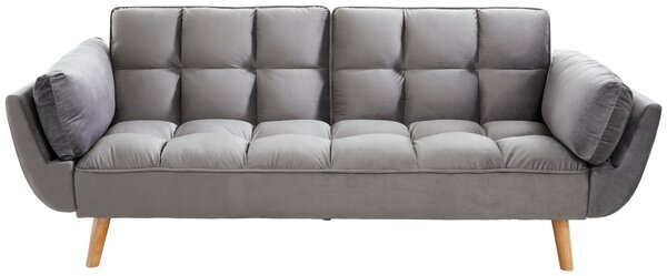 ROZKLADACIA POHOVKA, textil, sivá P & B - Sedačky, Online Only