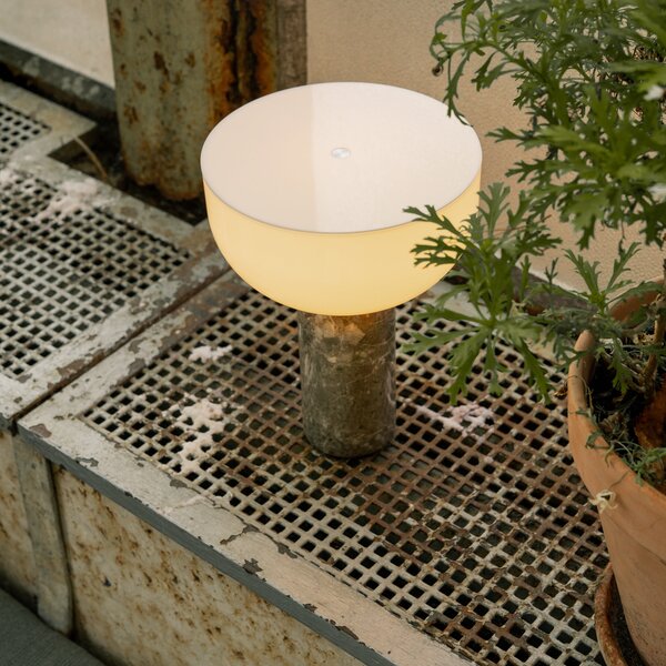 Prenosná lampa Kizu, Rosso Levanto Marble – New Works