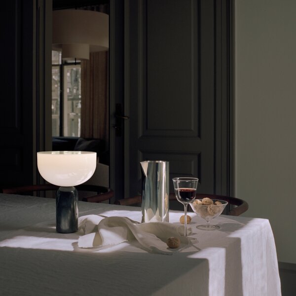 Prenosná lampa Kizu, Rosso Levanto Marble – New Works
