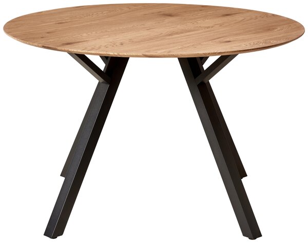 JEDÁLENSKÝ STÔL, čierna, farba duba, 120/120/76 cm MID.YOU - Stoly, Online Only