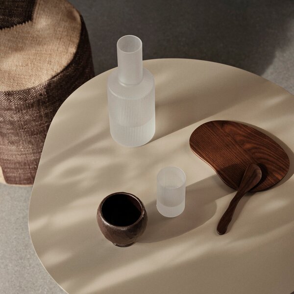 Poháre na červené víno Ripple, Frosted, sada 2 kusov – Ferm Living