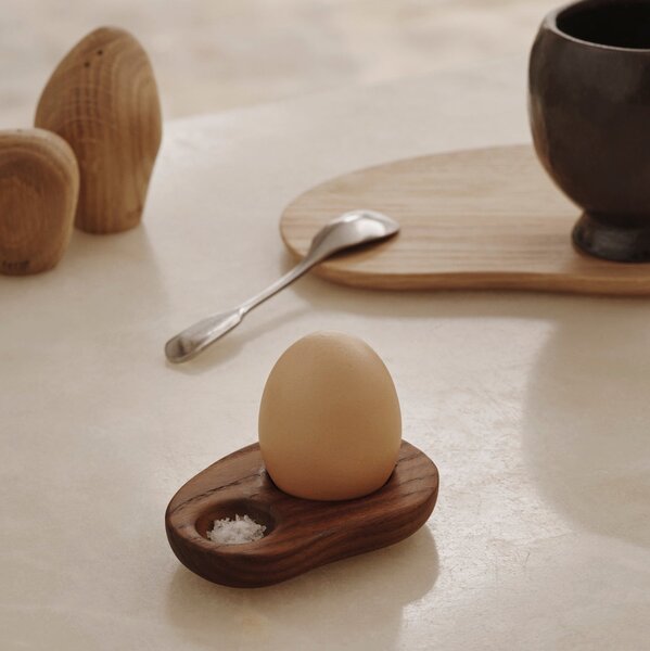 Stojan na vajcia Cairn, súprava 2 ks, Oak – Ferm Living