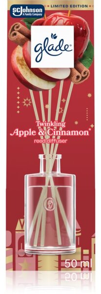 GLADE Twinkling Apple & Cinnamon aróma difuzér s náplňou 50 ml
