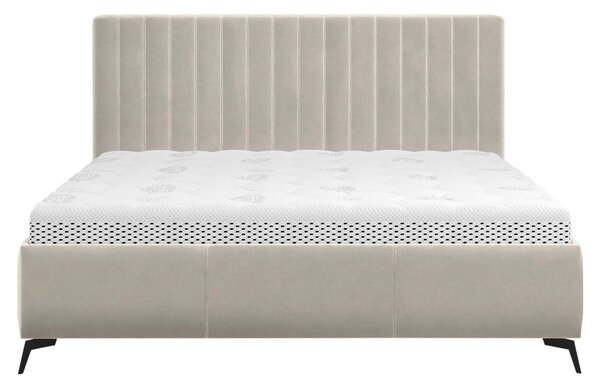 ČALÚNENÁ POSTEĽ, 180/200 cm, béžová Hom`in - Postele